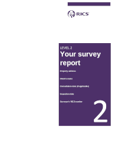Level 2 survey front page